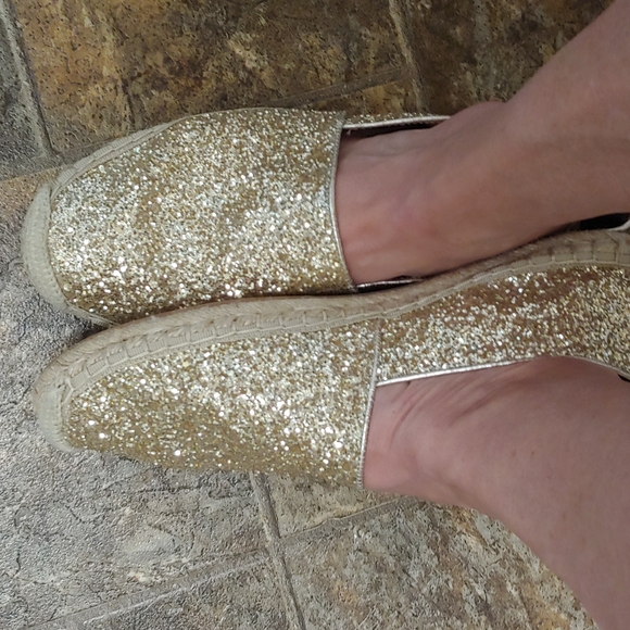 Rebecca Minkoff Shoes - Rebecca Minkoff too glittery espadrilles wm. sz.10M